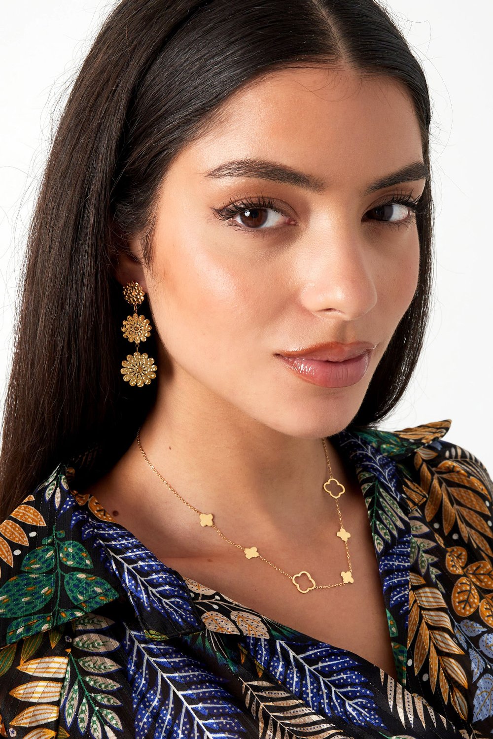 necklace different clovers h5Picture2